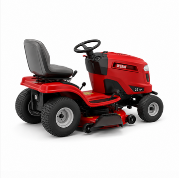 Werio T2400 22 HP V-Twin Riding Lawn Tractor – 46" Twin-Blade Deck, Hydrostatic Transmission