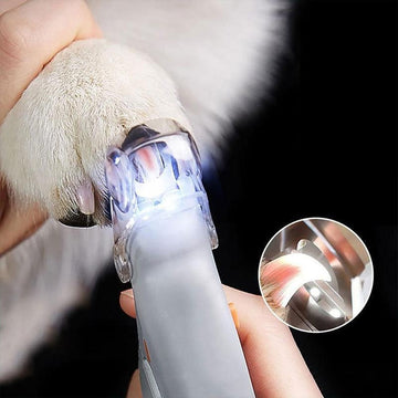 LED Lighted Pet Nail Clipper & Trimmer - Safe Quick-Vision Guard for Dogs & Cats